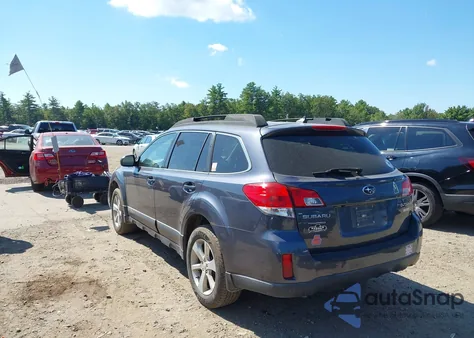 2014 Subaru Outback 2.5I Premium from USA, damaged, VIN 4S4BRBDC1E3284187